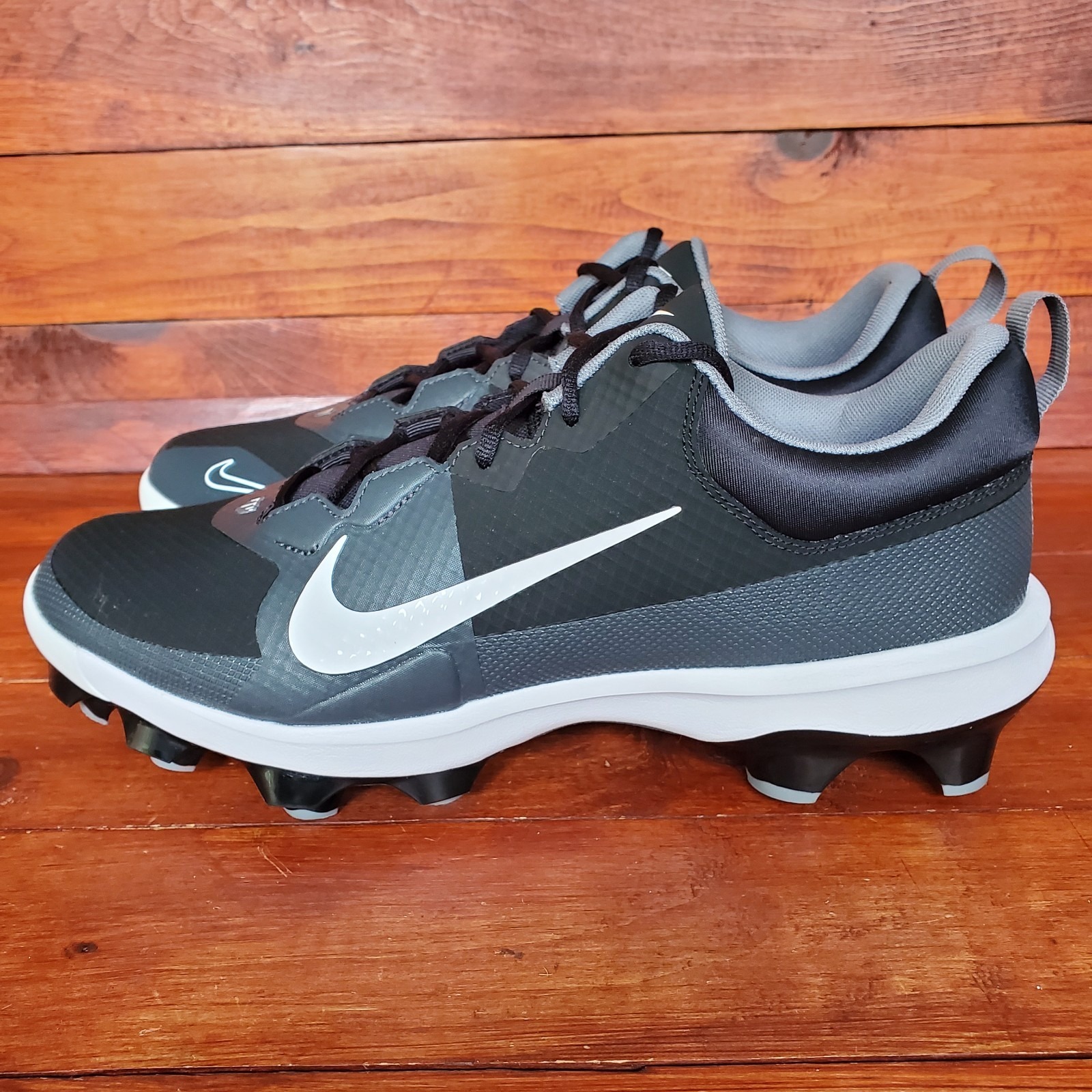 Nike Force Trout 9 Pro Mcs Baseball Cleats Men 12 Black (Fb2908-001) New